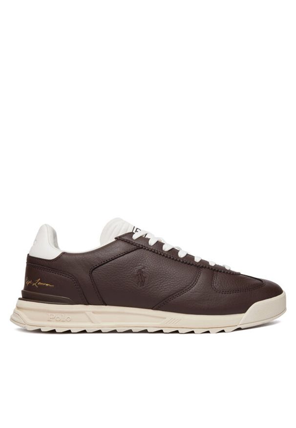 Polo Ralph Lauren Sneakersy Calzado 809P13089003 Brązowy. Kolor: brązowy. Materiał: skóra