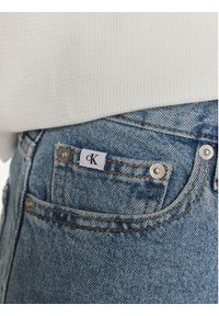 Calvin Klein Jeans Szorty jeansowe J20J222800 Niebieski Mom Fit. Kolor: niebieski. Materiał: bawełna #5