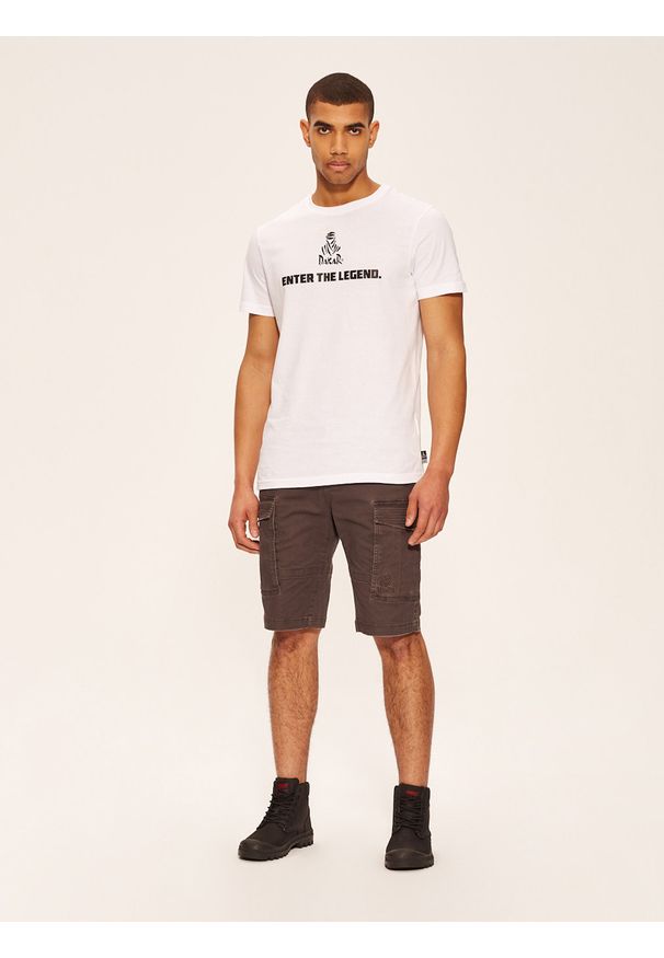 Diverse - Krótkie spodenki męskie DKR CARGOS W427 - - Rozmiar: 34. Kolor: szary. Materiał: elastan, bawełna. Długość: krótkie