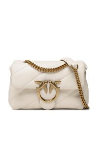 Pinko - PINKO Torebka Love Mini Puff Cl PE 23 PLTT 100039 A0F2 Écru. Materiał: skórzane