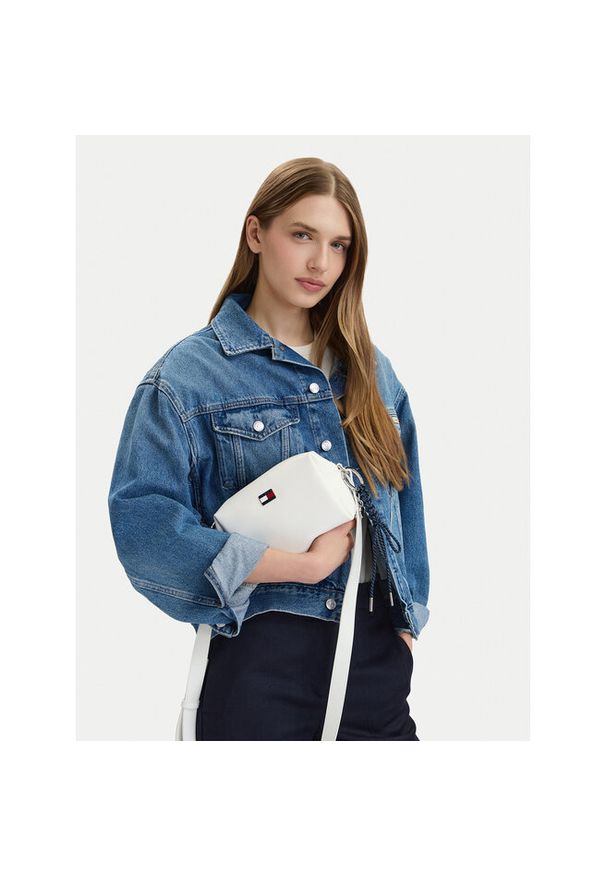 Torebka Tommy Jeans. Kolor: biały