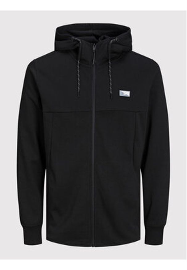 Jack & Jones - Jack&Jones Bluza Air 12204926 Czarny Regular Fit. Kolor: czarny. Materiał: bawełna, syntetyk