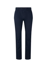 Tom Tailor Spodnie materiałowe 1033877 Niebieski Regular Fit. Kolor: niebieski. Materiał: bawełna #5