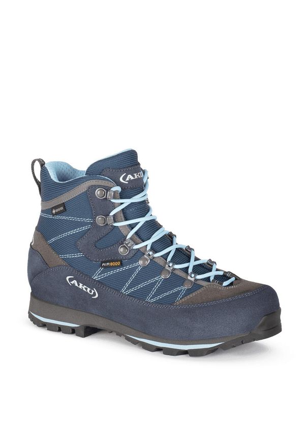 Aku - Buty górskie damskie AKU Trekker Lite III GTX. Kolor: niebieski. Styl: sportowy