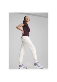 Puma - Damskie sneakersy Carina Street Mid PUMA White Pale Plum Purple. Kolor: biały, wielokolorowy, fioletowy. Sezon: lato