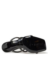 Pollini Klapki SA28179C1ITAS000 Czarny. Kolor: czarny. Materiał: skóra, zamsz #3