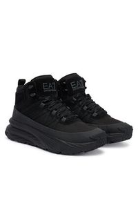 EA7 Emporio Armani Sneakersy Stivale 7X000299 AF18450 MZ042 Czarny. Kolor: czarny. Materiał: materiał #6