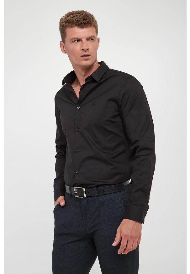 Armani Exchange - Koszula męska popelinowa ARMANI EXCHANGE