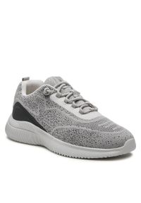Sneakersy s.Oliver 5-13635-28 Grey Comb 201. Kolor: szary. Materiał: materiał