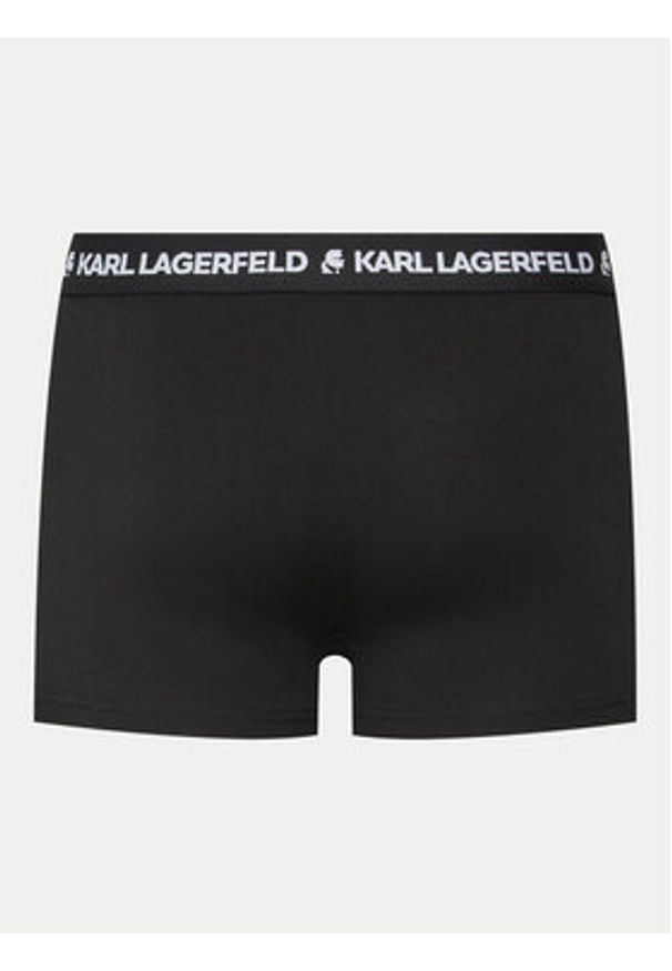Karl Lagerfeld - KARL LAGERFELD Komplet 3 par bokserek 245M2113 Czarny. Kolor: czarny. Materiał: bawełna