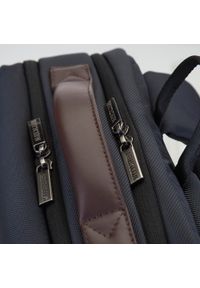Wittchen - Męski plecak na laptopa 15,6” kostka. Kolor: niebieski, brązowy, wielokolorowy. Materiał: poliester. Styl: elegancki, klasyczny, biznesowy #5