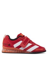 Adidas - adidas Buty na siłownię adipower Weightlifting III GY8924 Czerwony. Kolor: czerwony. Materiał: materiał. Sport: fitness