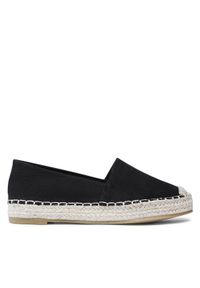 Jenny Fairy Espadryle WSS990-106 Czarny. Kolor: czarny. Materiał: materiał