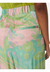 Pinko Spodnie materiałowe Penati 103123 A1NQ Zielony Wide Leg. Kolor: zielony. Materiał: wiskoza #4