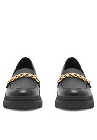 DeeZee Loafersy BE ON TIME HL995-1 Czarny. Kolor: czarny. Materiał: skóra #7