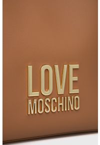 Love Moschino Torebka kolor brązowy. Kolor: brązowy #3