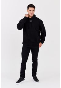 Diesel - DIESEL Czarna męska bluza z metalowym logo S-MACS-HOOD-OD, Rozmiar XXL. Kolor: czarny. Materiał: materiał, elastan, bawełna #3