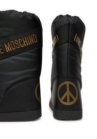 Love Moschino - LOVE MOSCHINO Śniegowce JA24032G1NISY000 Czarny. Kolor: czarny. Materiał: materiał #7