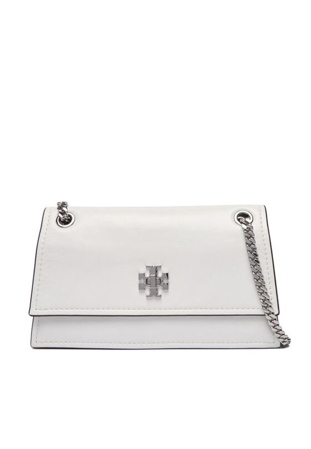 Tory Burch Torebka Kira Turnlock Mini Bag 176642 Biały. Kolor: biały. Materiał: skórzane