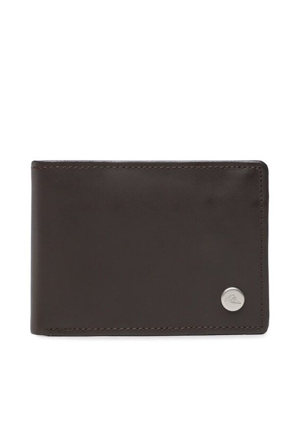 Quiksilver Portfel EQYAA03940 Brązowy. Kolor: brązowy. Materiał: skóra