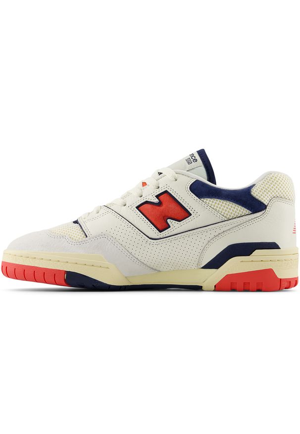 Buty unisex New Balance BB550CPB – multikolor. Okazja: na co dzień. Kolor: wielokolorowy. Materiał: skóra. Szerokość cholewki: normalna