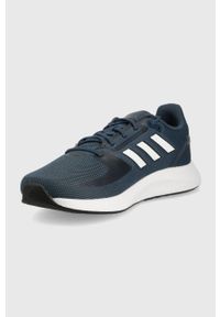 Adidas - adidas buty do biegania run for the ocean kolor granatowy. Nosek buta: okrągły. Zapięcie: sznurówki. Kolor: niebieski. Sport: bieganie