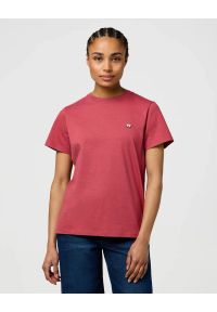 Wrangler - DAMSKA KOSZULKA WRANGLER SIGN OFF TEE EARTH RED 112370739 #1