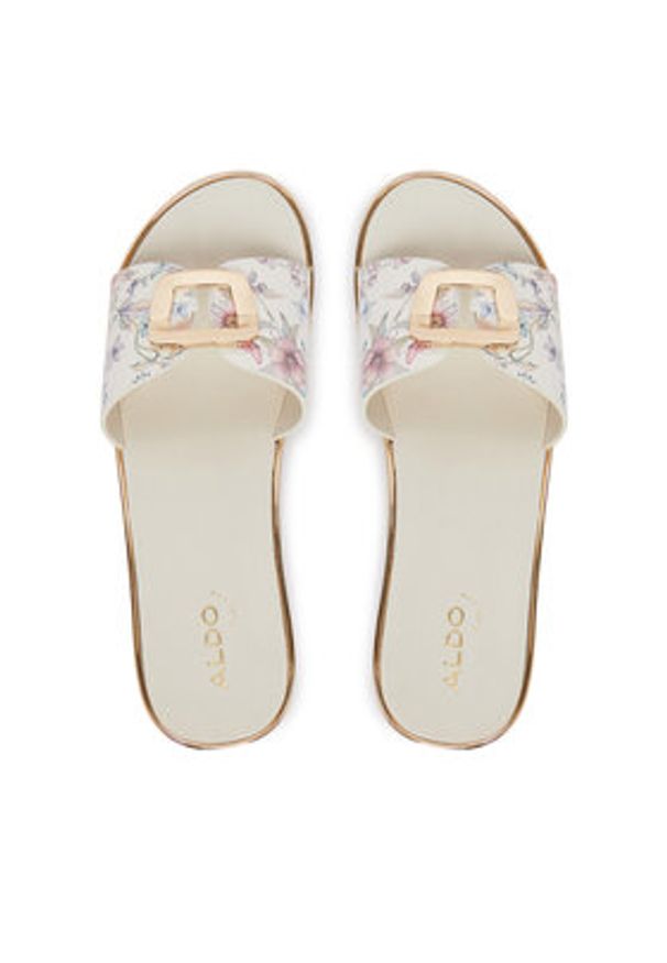 Aldo Klapki Menhaden 14193605 Różowy. Kolor: różowy. Materiał: skóra