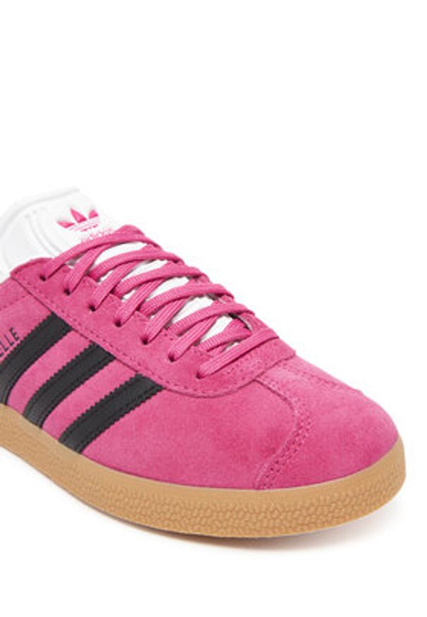 Adidas - adidas Sneakersy Gazelle JS1382 Różowy. Kolor: różowy. Materiał: zamsz, skóra. Model: Adidas Gazelle