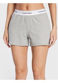 Calvin Klein Underwear Szorty piżamowe 000QS6871E Szary Regular Fit. Kolor: szary. Materiał: bawełna