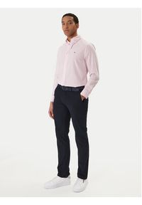 TOMMY HILFIGER - Tommy Hilfiger Chinosy Denton MW0MW43408 Granatowy Slim Fit. Kolor: niebieski. Materiał: syntetyk #2