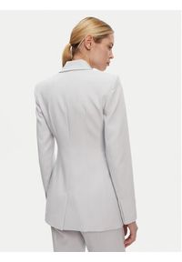 Patrizia Pepe Marynarka 8S0522/A6F5-S702 Szary Regular Fit. Kolor: szary. Materiał: syntetyk #5