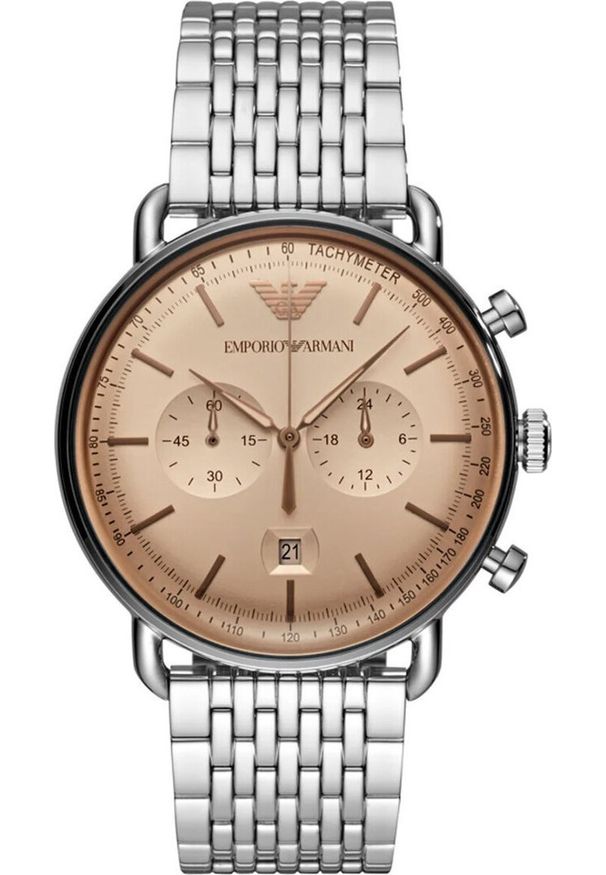 Zegarek Emporio Armani ZEGAREK MĘSKI EMPORIO ARMANI AR11239 - AVIATOR (zi020h) NoSize