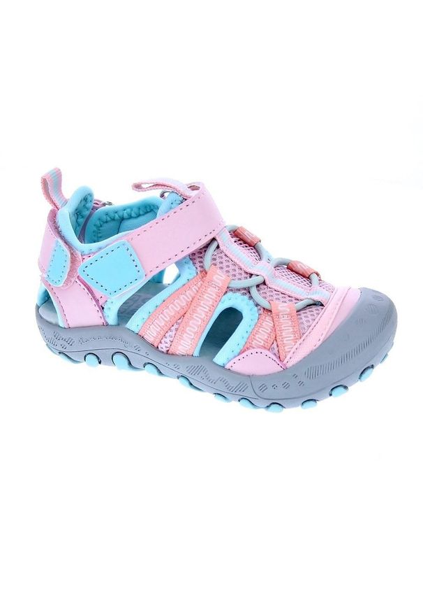 Gioseppo - Sandały GIOSEPPO 47407G Rose. Kolor: różowy. Materiał: tkanina. Styl: sportowy