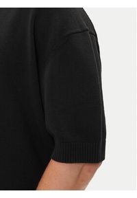 Hugo - HUGO Sweter San Carson-CP 50543765 Czarny Relaxed Fit. Kolor: czarny. Materiał: bawełna #5