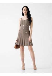 Guess Spódnica mini 183312 Beżowy Classic Fit. Kolor: beżowy #2
