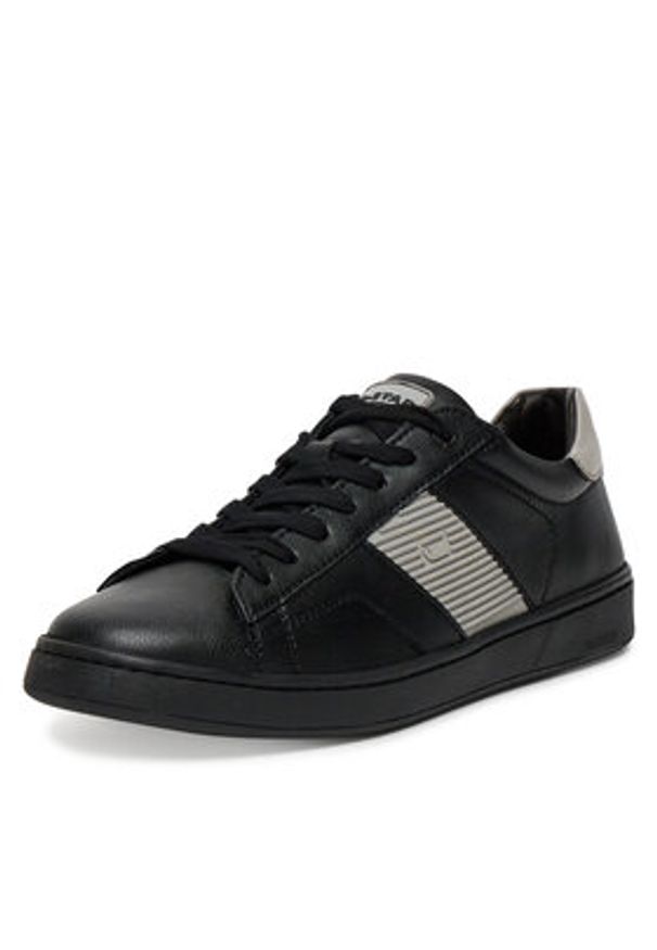 G-Star RAW - G-Star Raw Sneakersy BRADLEY-01 MI08 Czarny. Kolor: czarny. Materiał: skóra