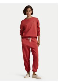 Polo Ralph Lauren Spodnie dresowe 211943009 Czerwony Regular Fit. Kolor: czerwony. Materiał: bawełna #5