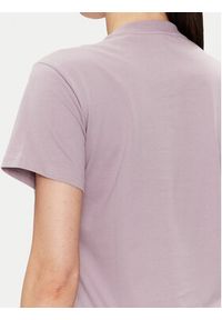 Adidas - adidas T-Shirt Essentials Logo IR5411 Fioletowy Regular Fit. Kolor: fioletowy. Materiał: bawełna #2