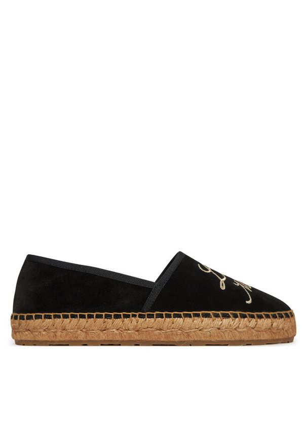 Love Moschino - Espadryle LOVE MOSCHINO. Kolor: czarny