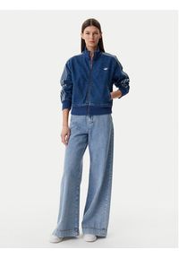 Adidas - adidas Bluza adicolor Denim JD2570 Niebieski Regular Fit. Kolor: niebieski. Materiał: bawełna #4