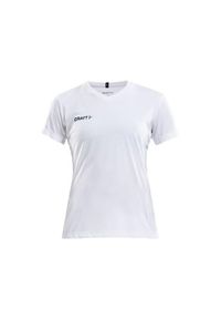Damski jersey Craft squad solid. Kolor: biały. Materiał: jersey. Długość rękawa: długi rękaw #1