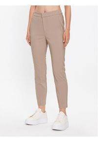 InWear Spodnie materiałowe Zella 30105579 Beżowy Regular Fit. Kolor: beżowy. Materiał: bawełna #1