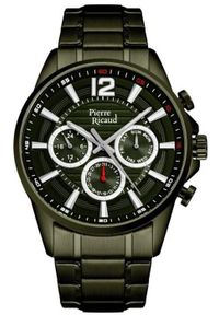 Zegarek męski Pierre Ricaud P97040.I150QF zielony. Kolor: zielony #1