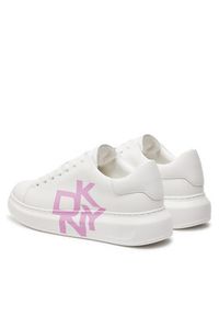 DKNY Sneakersy K1408368 Biały. Kolor: biały. Materiał: skóra #6