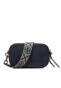 Tory Burch Torebka Miller Mini Crossbody Bag 150153 Granatowy. Kolor: niebieski. Materiał: skórzane