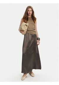 Max Mara Spódnica trapezowa Nuevo 2516101028 Zielony Regular Fit. Kolor: zielony. Materiał: acetat #5