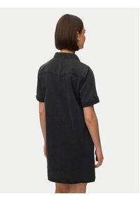 Vero Moda Sukienka jeansowa Jennie 10309665 Czarny Regular Fit. Kolor: czarny. Materiał: bawełna #5