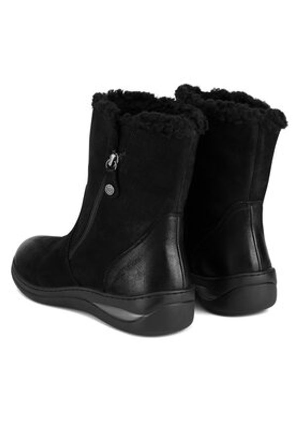 Go Soft Botki WI23-LIPARI-11 Czarny. Kolor: czarny. Materiał: materiał, syntetyk