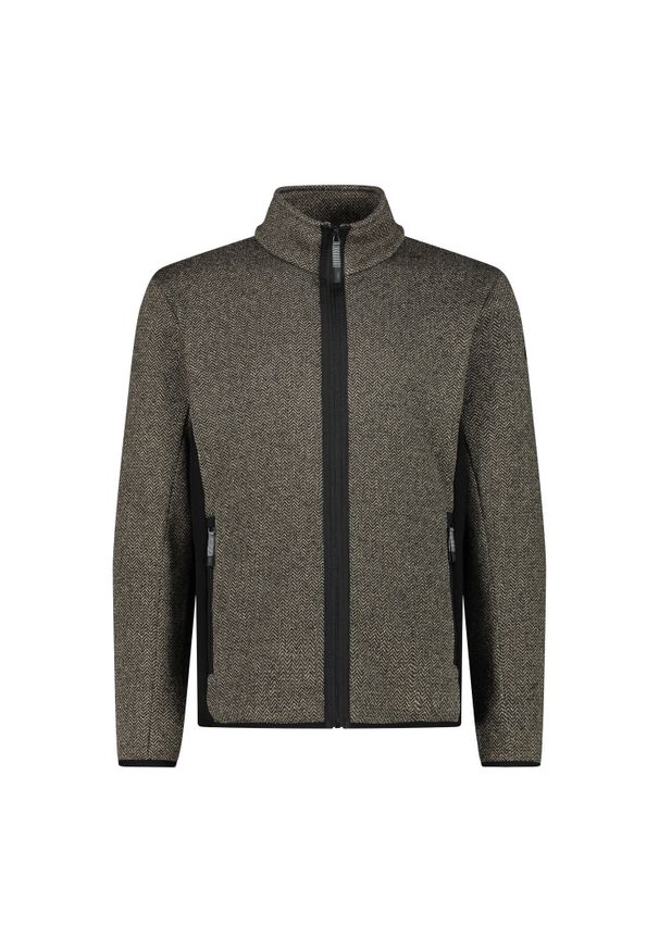 Bluza męska turystyczna CMP 34M0577. Okazja: na co dzień. Kolor: szary. Styl: casual, sportowy. Sport: turystyka piesza